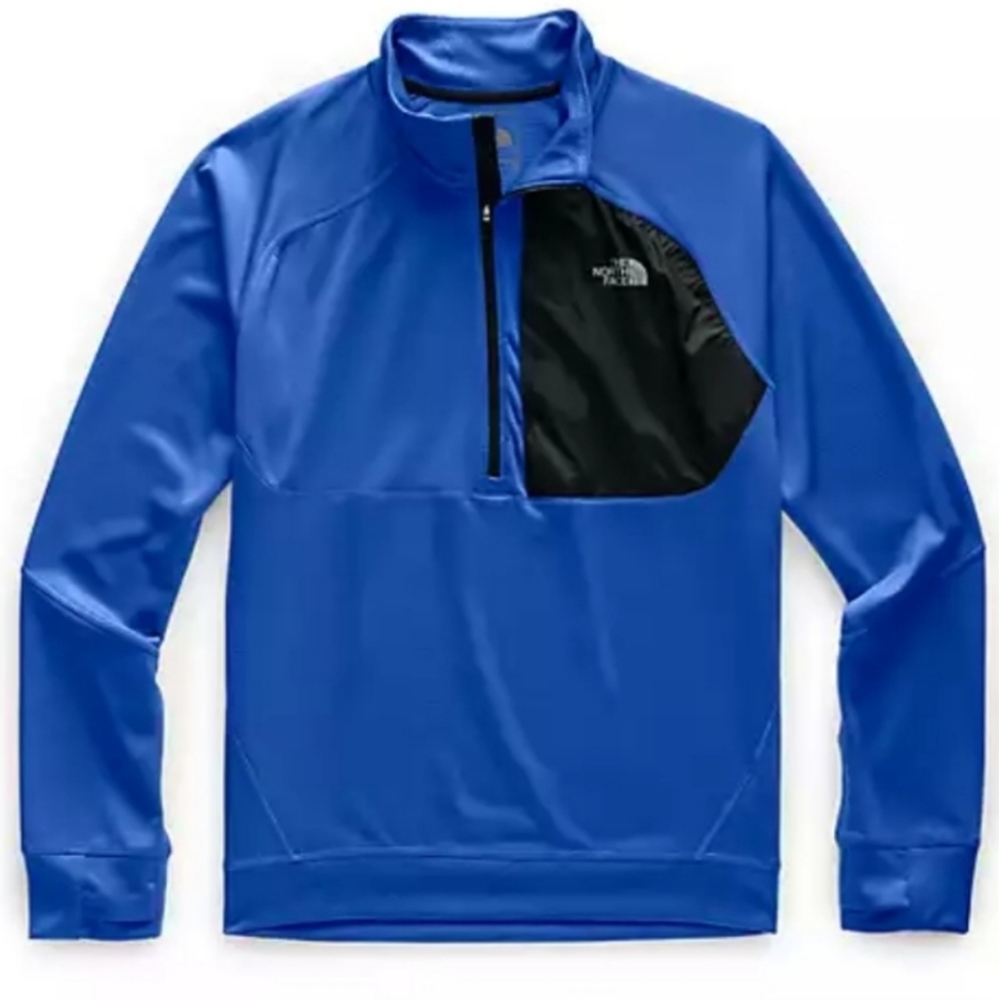 The North Face Long Sleeve Athlet Shirt Men's Blue - Picture 1 of 8